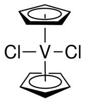Bis(cyclopentadienyl)vanadium dichloride Chemical Structure